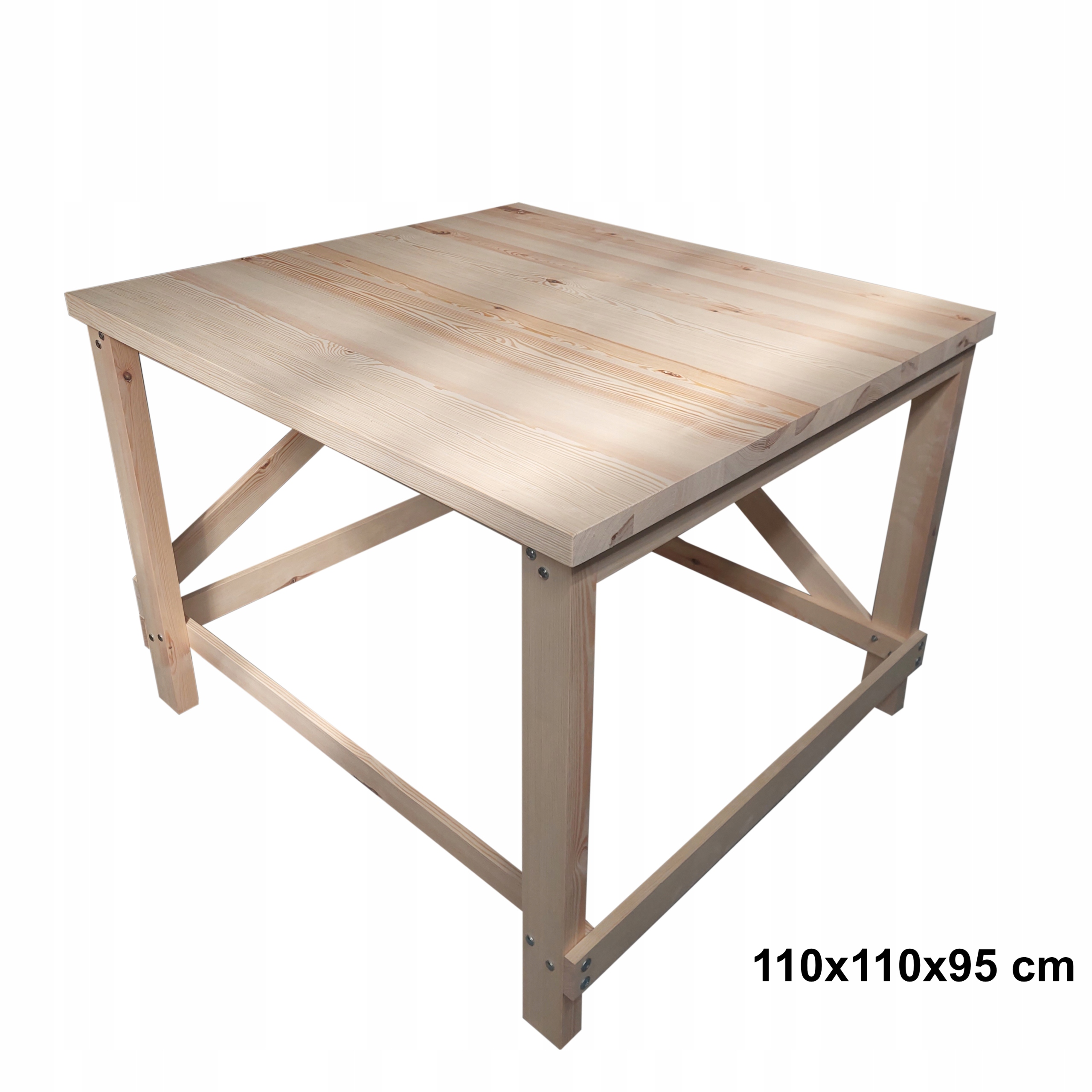 Podstavec pod kamna dřevěný, pevný, odolný, 140 x 140 cm