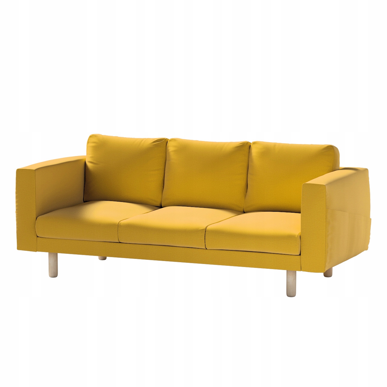 Dekoria potah na 3-místnou pohovku Norsborg Ikea, žlutý