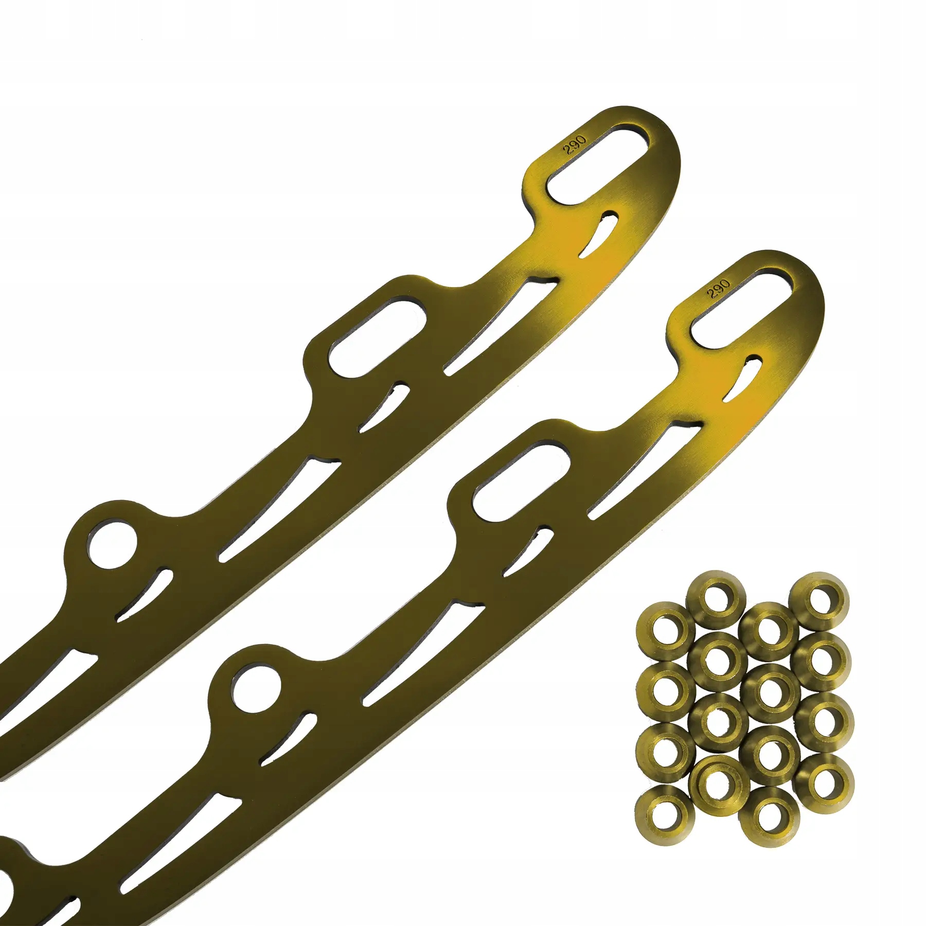 Plošiny pro kolečkové brusle Flying Eagle Freestyle Ice Blades 290 mm žluté