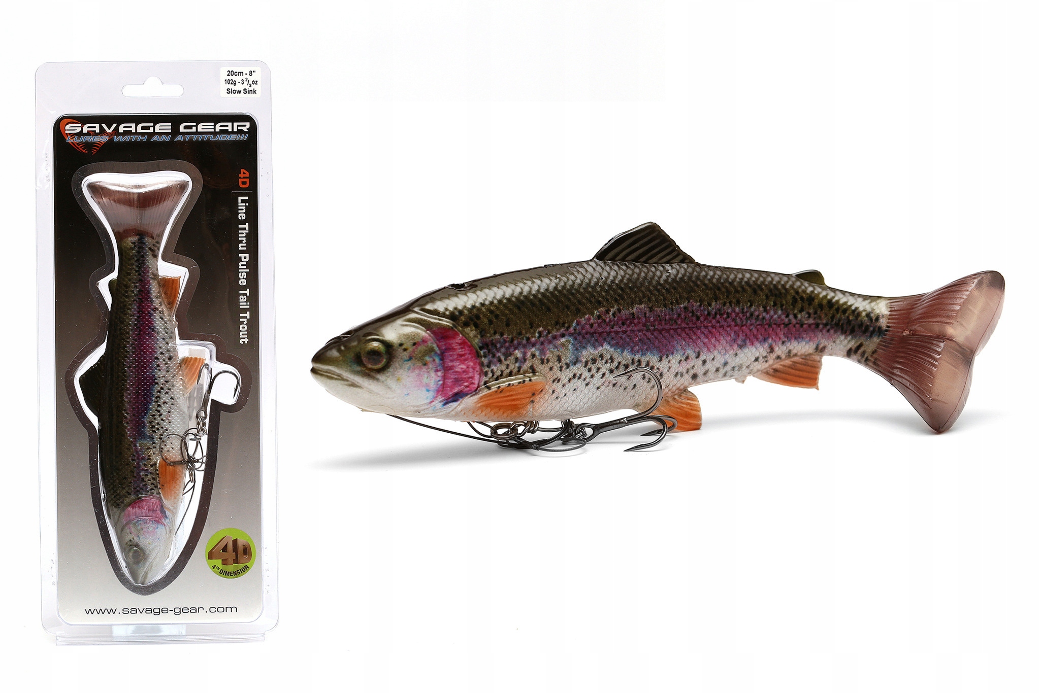 Guma Savage Gear 4D Pulsetail RT-20,0 cm