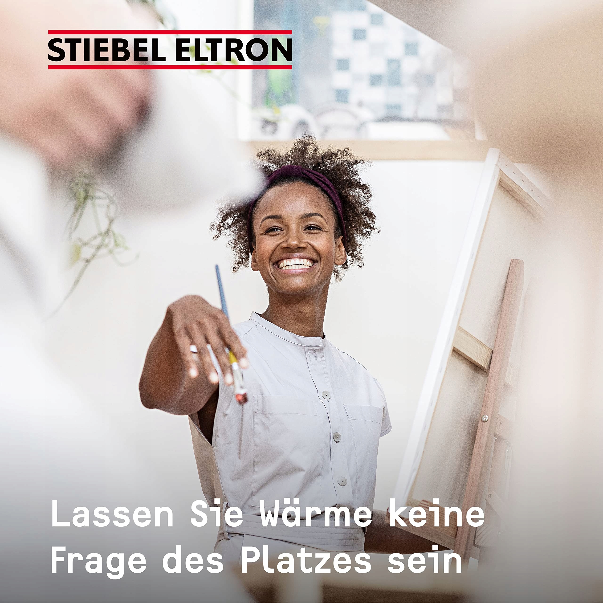 STIEBEL ELTRON 2kW Energooszczędny Grzejnik Elektryczny Na Kółkach — miniatura 6