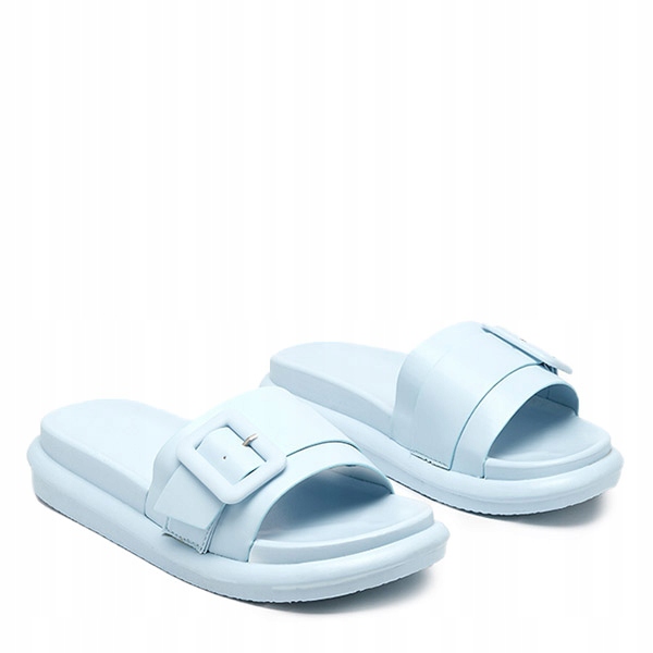 

Niebieskie Damskie Klapki Z Klamerką Liselda 38