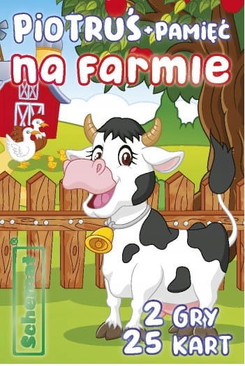 

Na Farmie Memo I Piotruś Pan Gra Karciana 3+ Karty