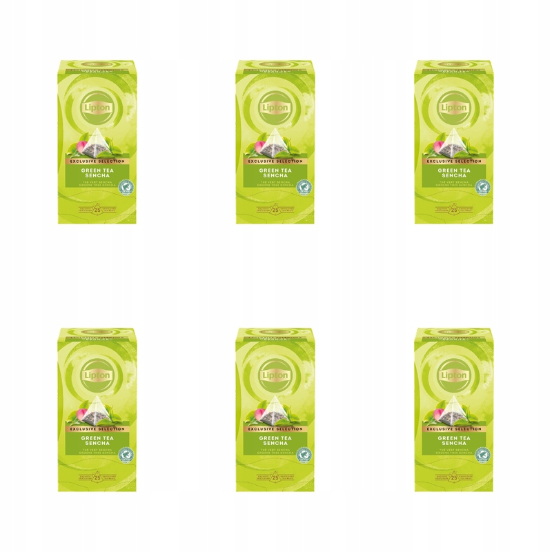 Lipton Piramida Green Tea Sencha 25 kopert 45 g (25 x 1,8 g) X6