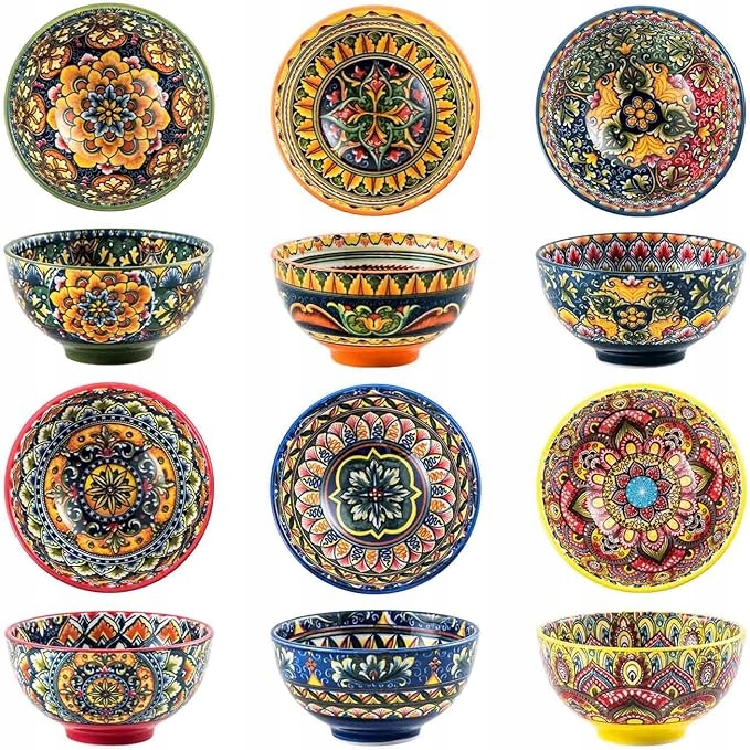 MISECZKI SALATERKI CERAMICZNE