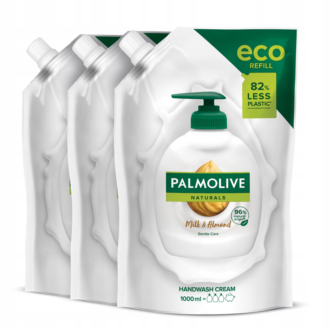 

Palmolive mydło w płynie Milk Almond Zapas 3x1 L