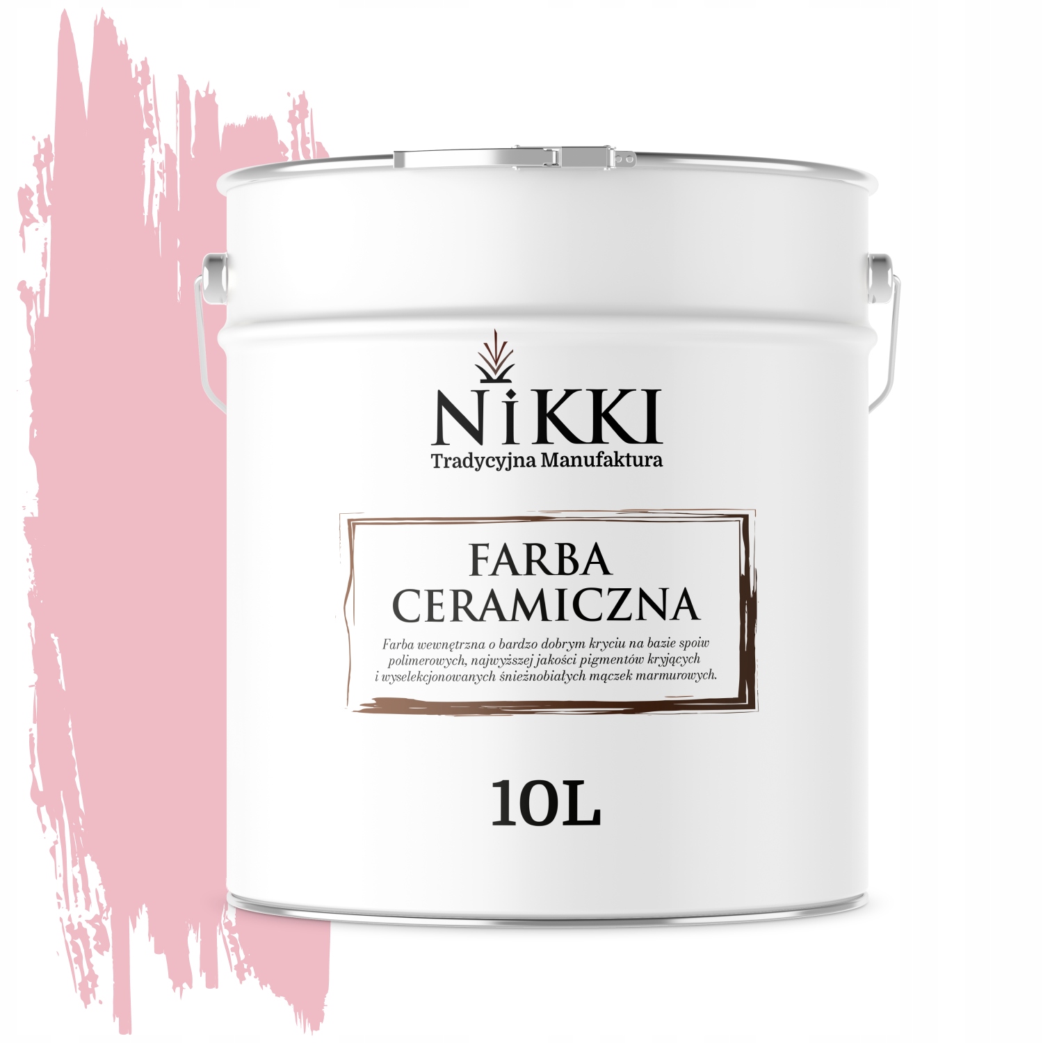 Keramická Stropná Farba Ružová Svetlá H3657 Hlboká Matná Na Steny 10 L