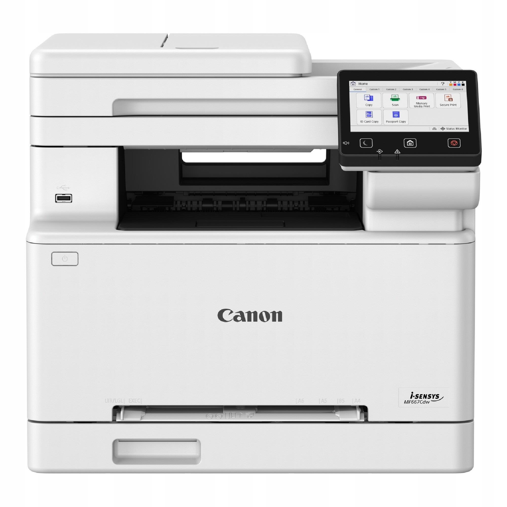 Canon I-sensys MF667CDW II Urządzenie Wielofunkcyjne Do Komunikacji W