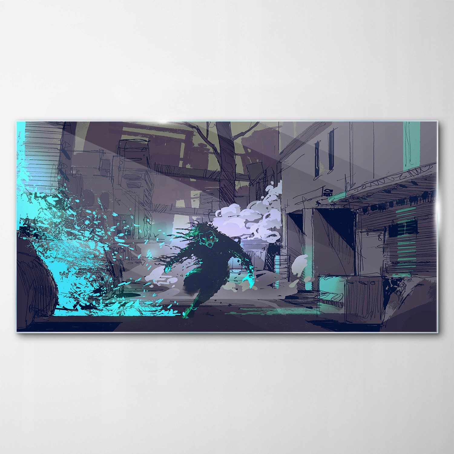 

Obraz na Szkle Dekor SciFi Potwór Bestia 140x70