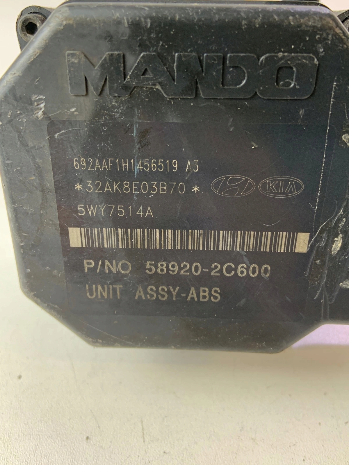 Hyundai Купе II TIBURON насос ABS 58920-2C600