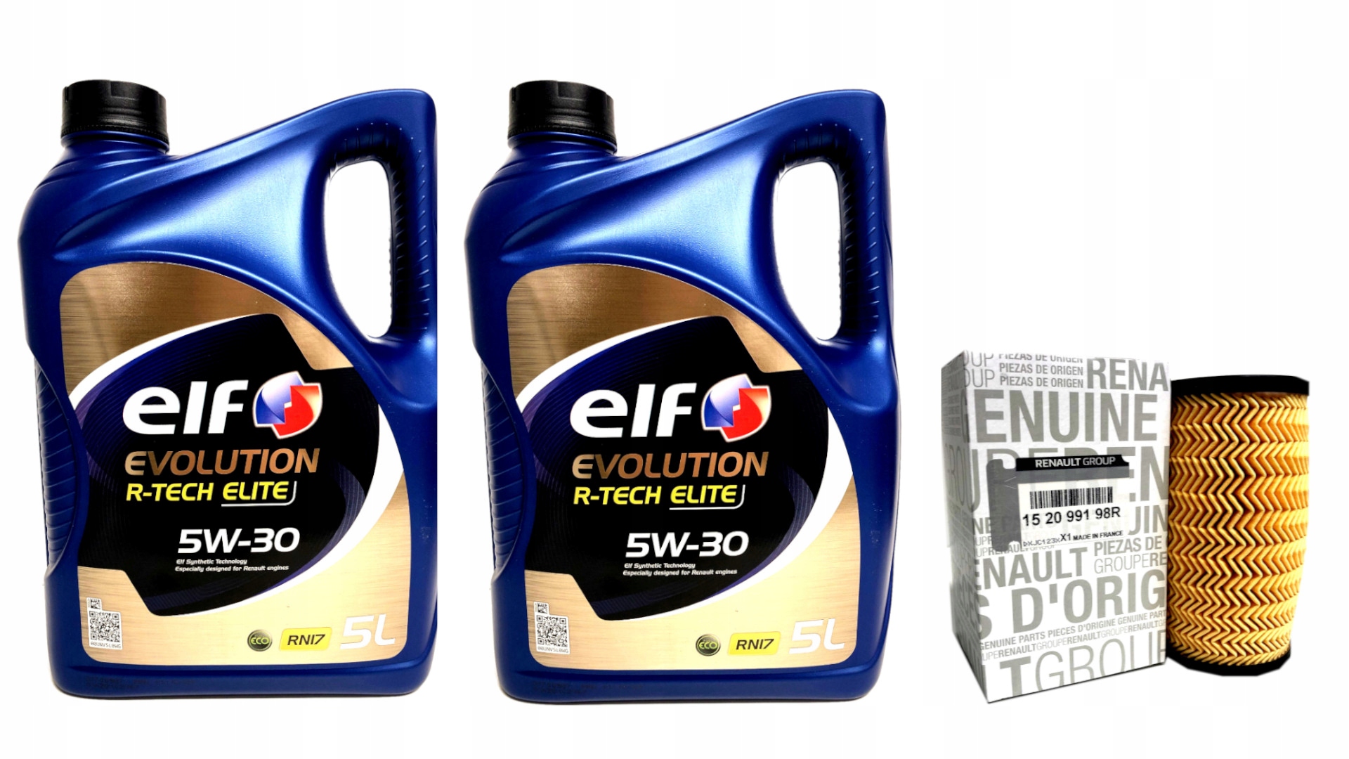 ELF RN-TECH ELITE RN17 5W30 10L + FILTR 152099198R