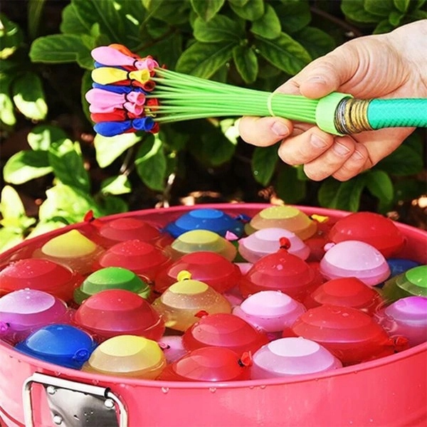 BOMBY WODNE BALONY BALONIKI NA WODĘ AUTOMATYCZNE ZESTAW 1000 + GWIINT Rodzaj balony wodne