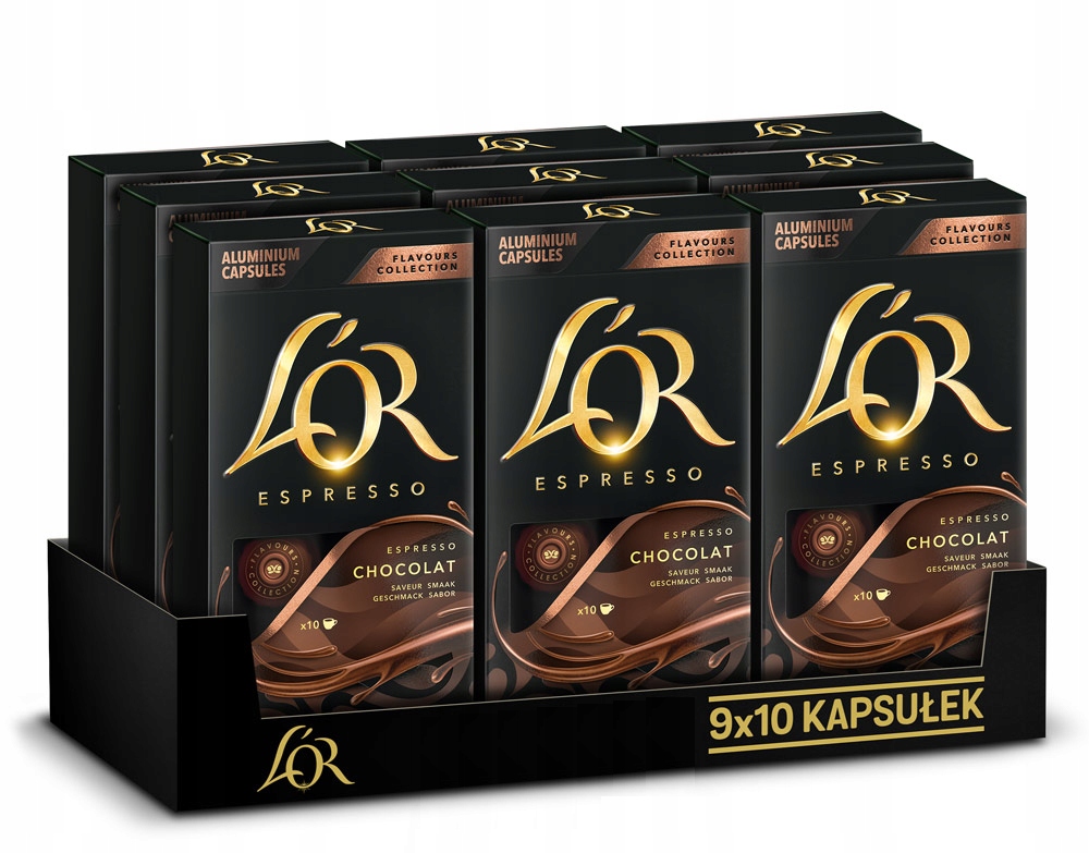 Kapsułki do Nespresso L'or Chocolat 90 szt.
