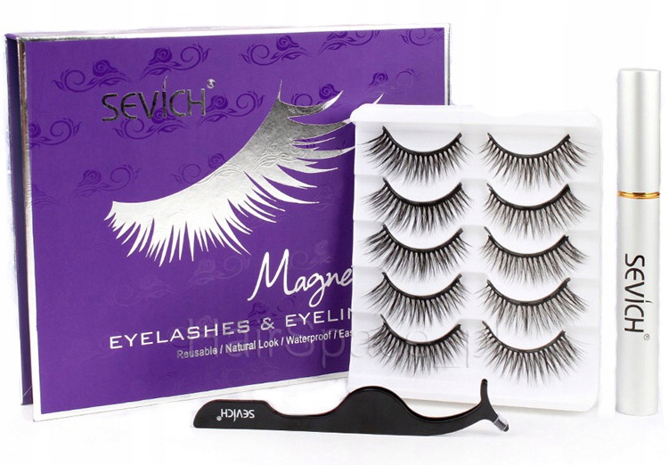 

Magnetyczne Rzęsy Zestaw 5x Natural Elegant Look