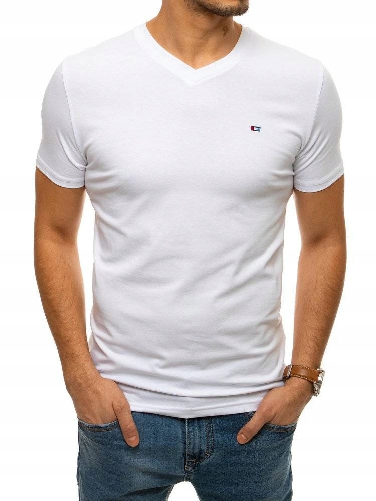 

Męska Koszulka T-shirt Bez Nadruku rx4462 - XXL