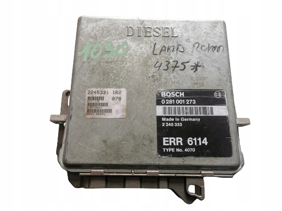 LAND ROVER RANGE 2.4B 0281001273 2245333 computer