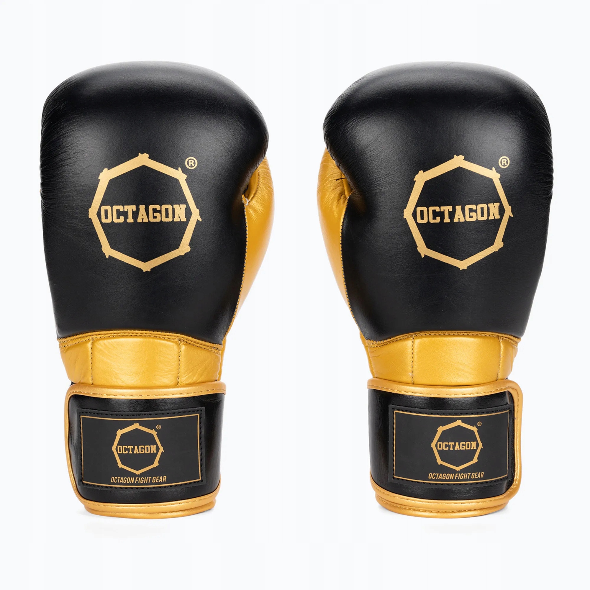 Boxerské rukavice Octagon Prince Black/Gold 10 Oz