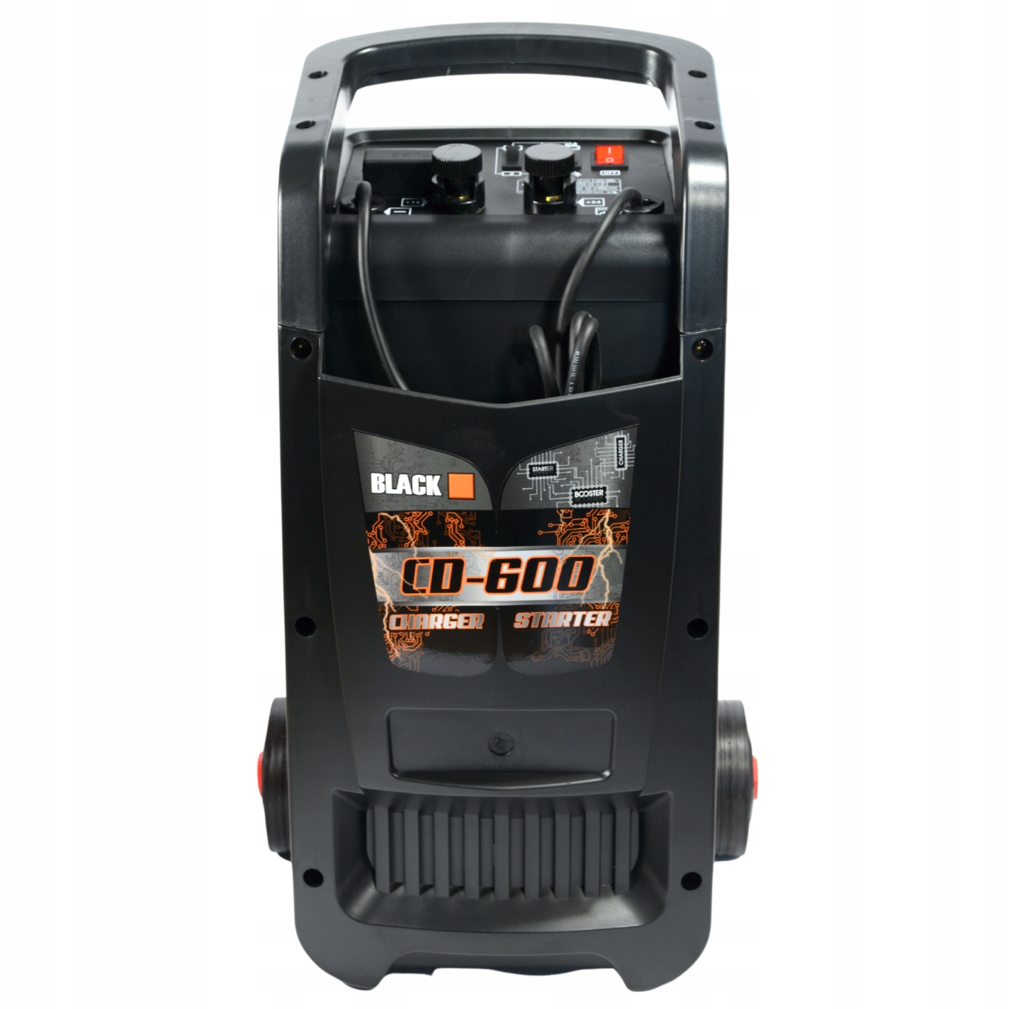 REDRESOR CU START START PENTRU ÎNCĂRCARE BATERIEI 12V 24V 600A NEGRU Cod producător 13506