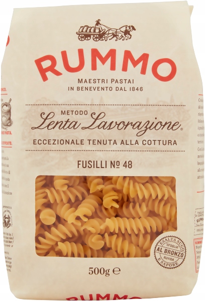 Těstoviny italský Rummo Fusilli N.48 500 Gr
