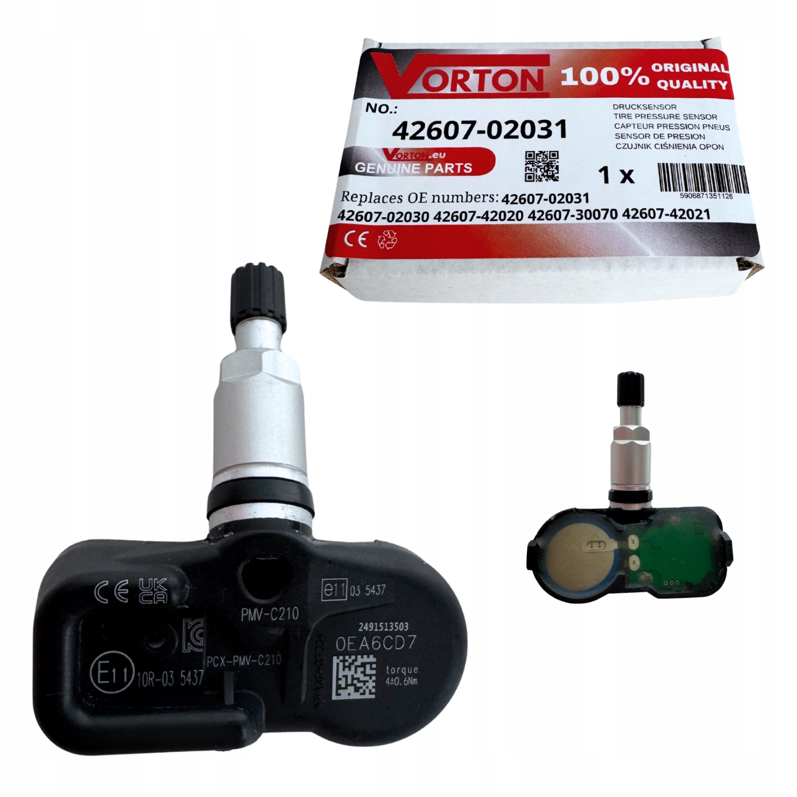 Snímač Tlaku Tpms Toyota Auris Corolla Yaris Lexus Ls Nx Rc Rx Is Ct