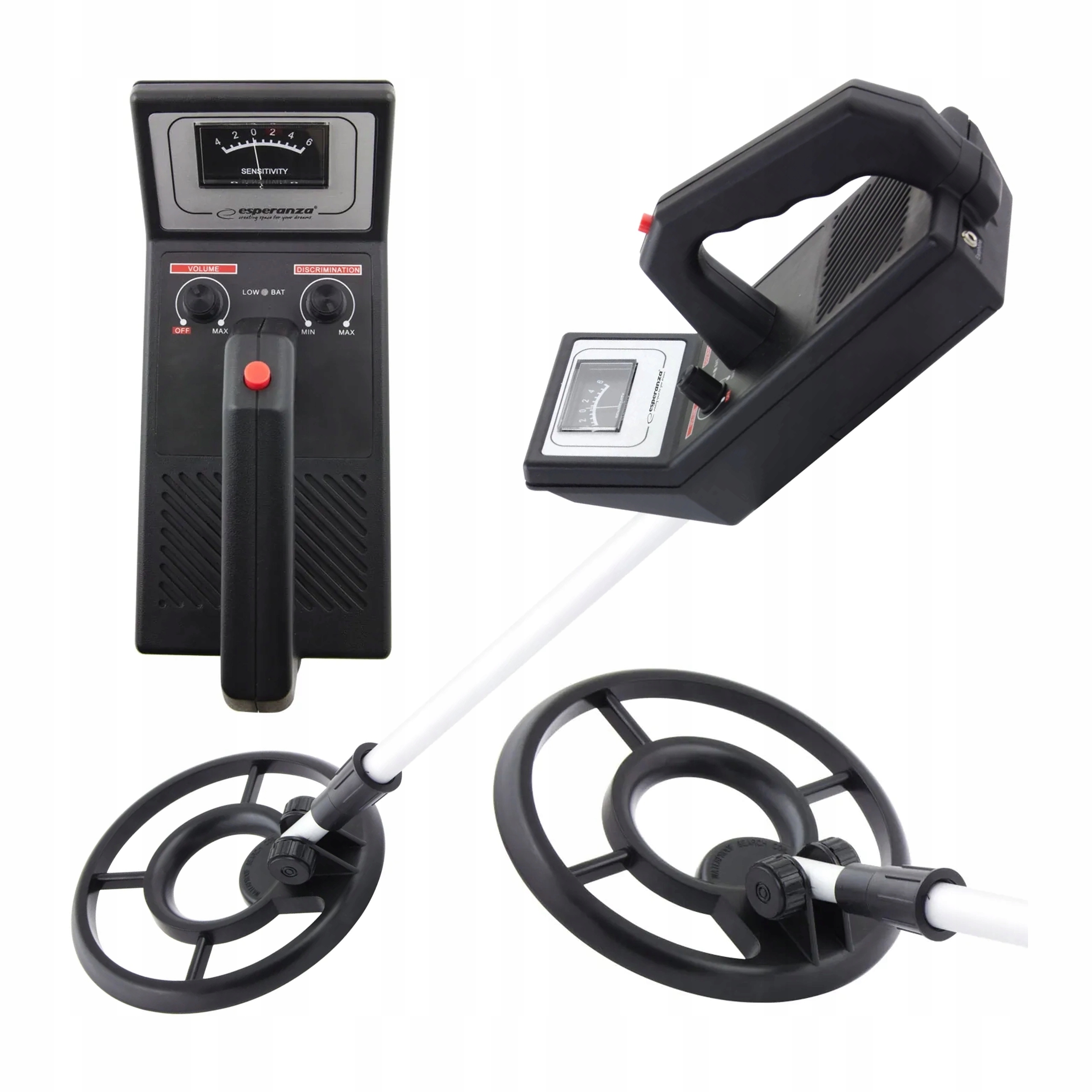 Wykrywacz Metali Detektor Metalu Tracer Przewodów Wodoodporna Cewka