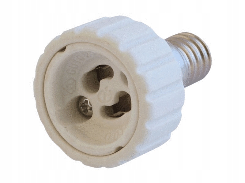 

Adapter przejściówka gwint E14 na GU10 redukcja