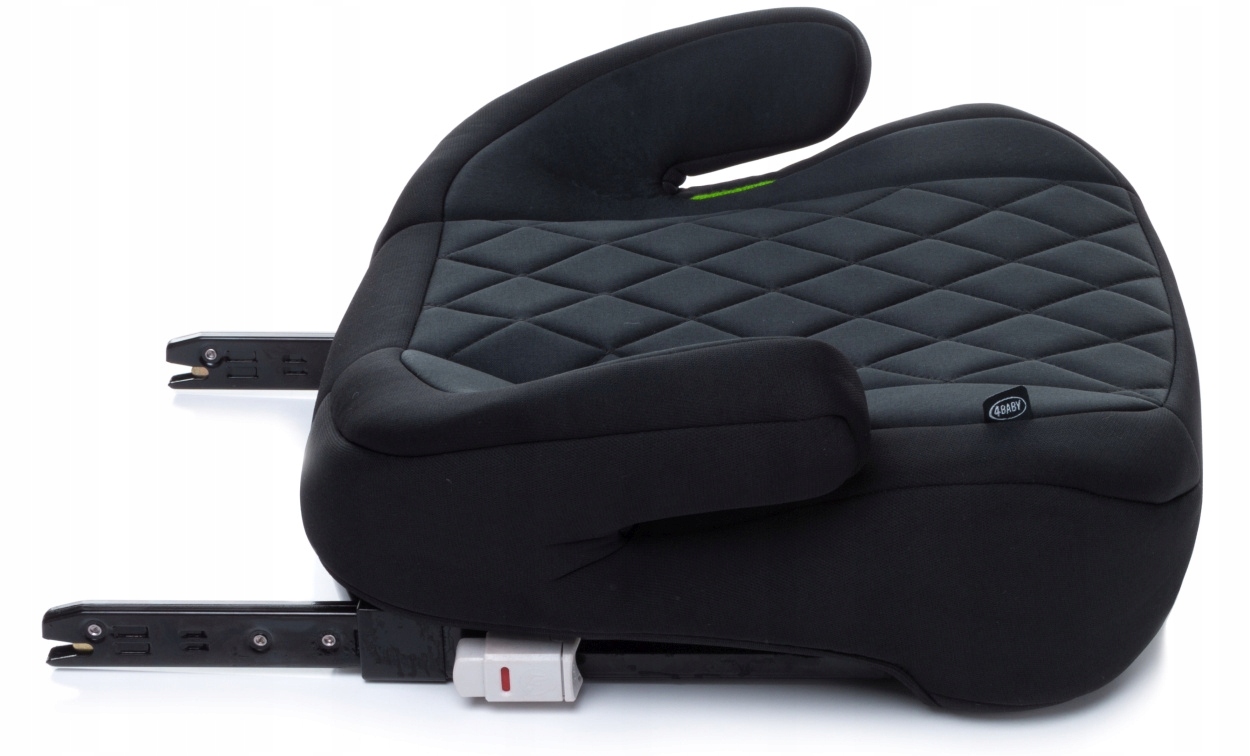 Fotelik samochodowy SIEDZISKO PODSTAWKA ISOFIX 125-150cm, czarny Sposób montażu ISOFIX samochodowy pas bezpieczeństwa