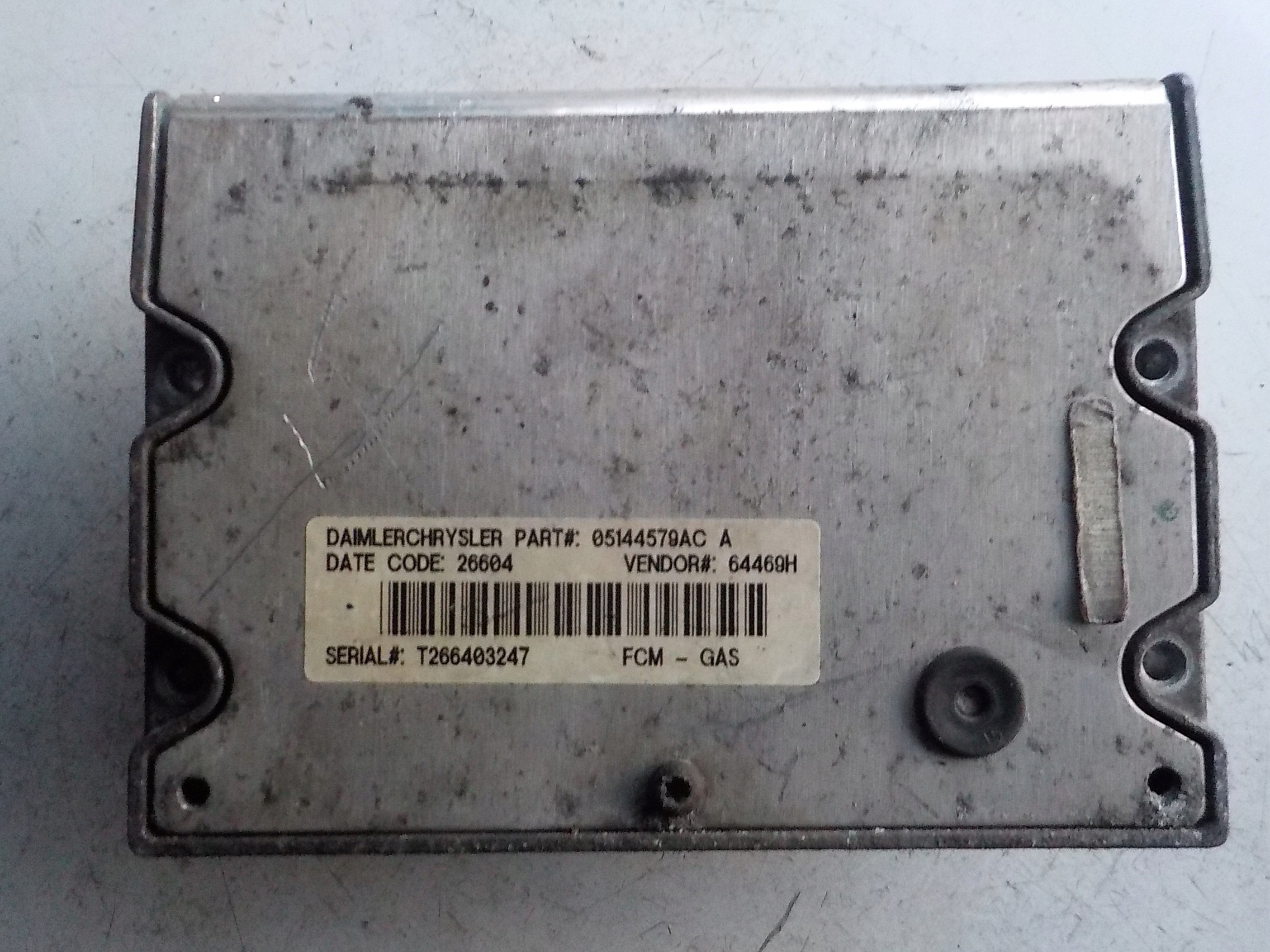 CHRYSLER GRAND CARAVAN VOYAGER IV 2.8 CRD computer control unit 05144579AC
