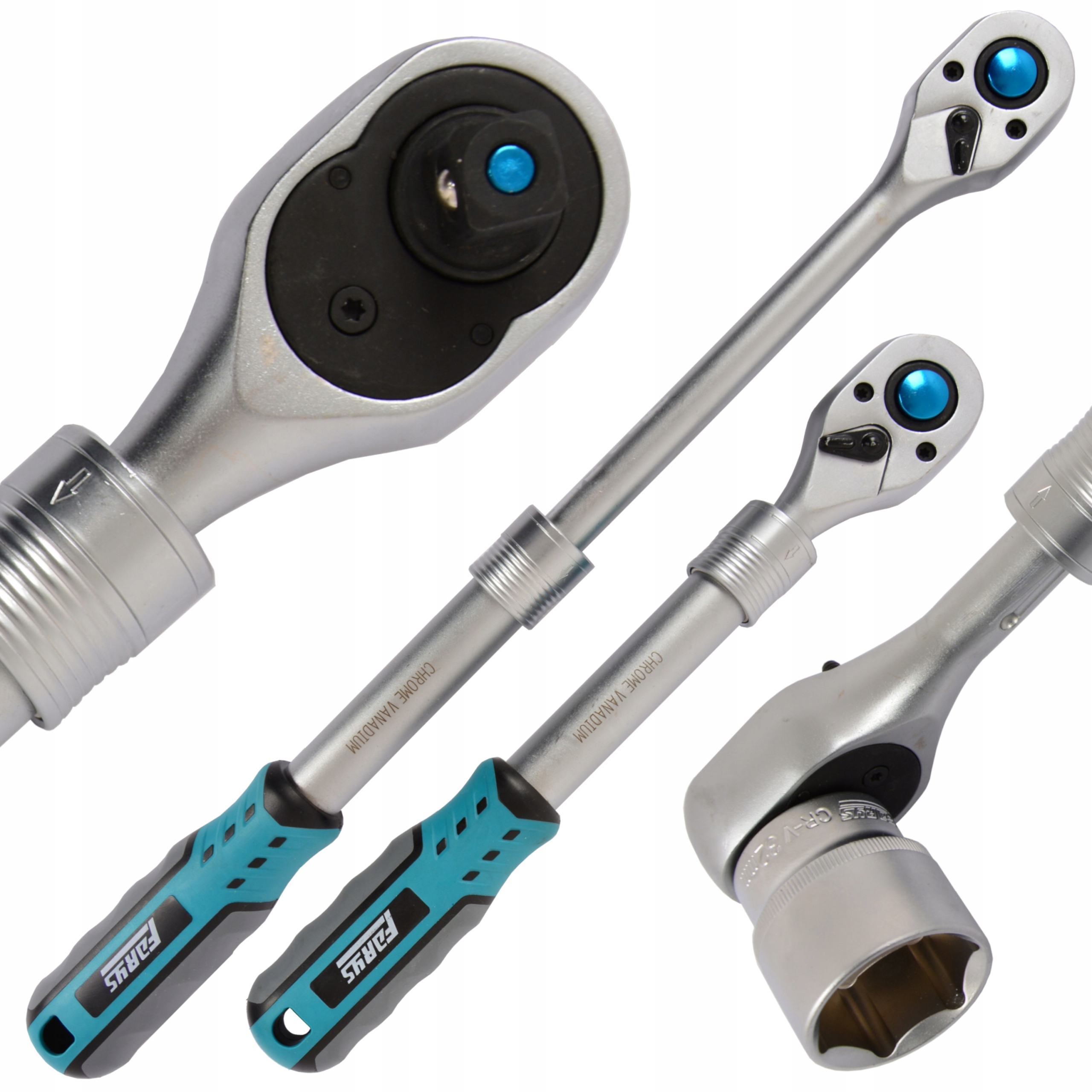 Teleskopická Ráčna 1/2 Klíč Treštět Farys