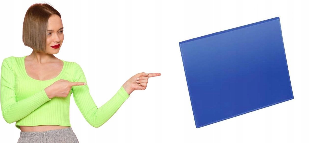 Kieszenie magnetyczne Durable A5 Poziom [50] nieb.