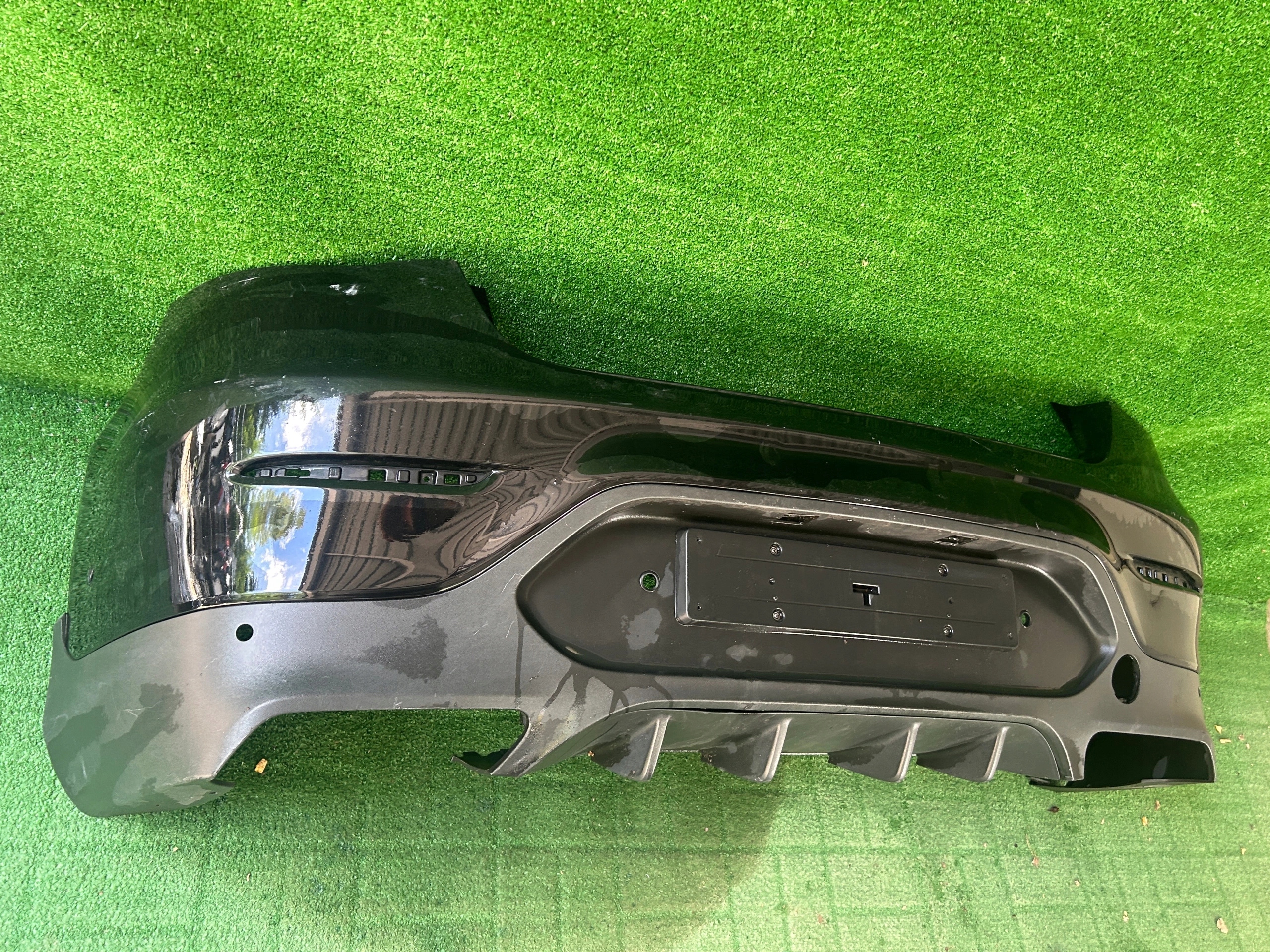 Mercedes Glc 6.3 AMG A253 15- bumper rear part rear coupe