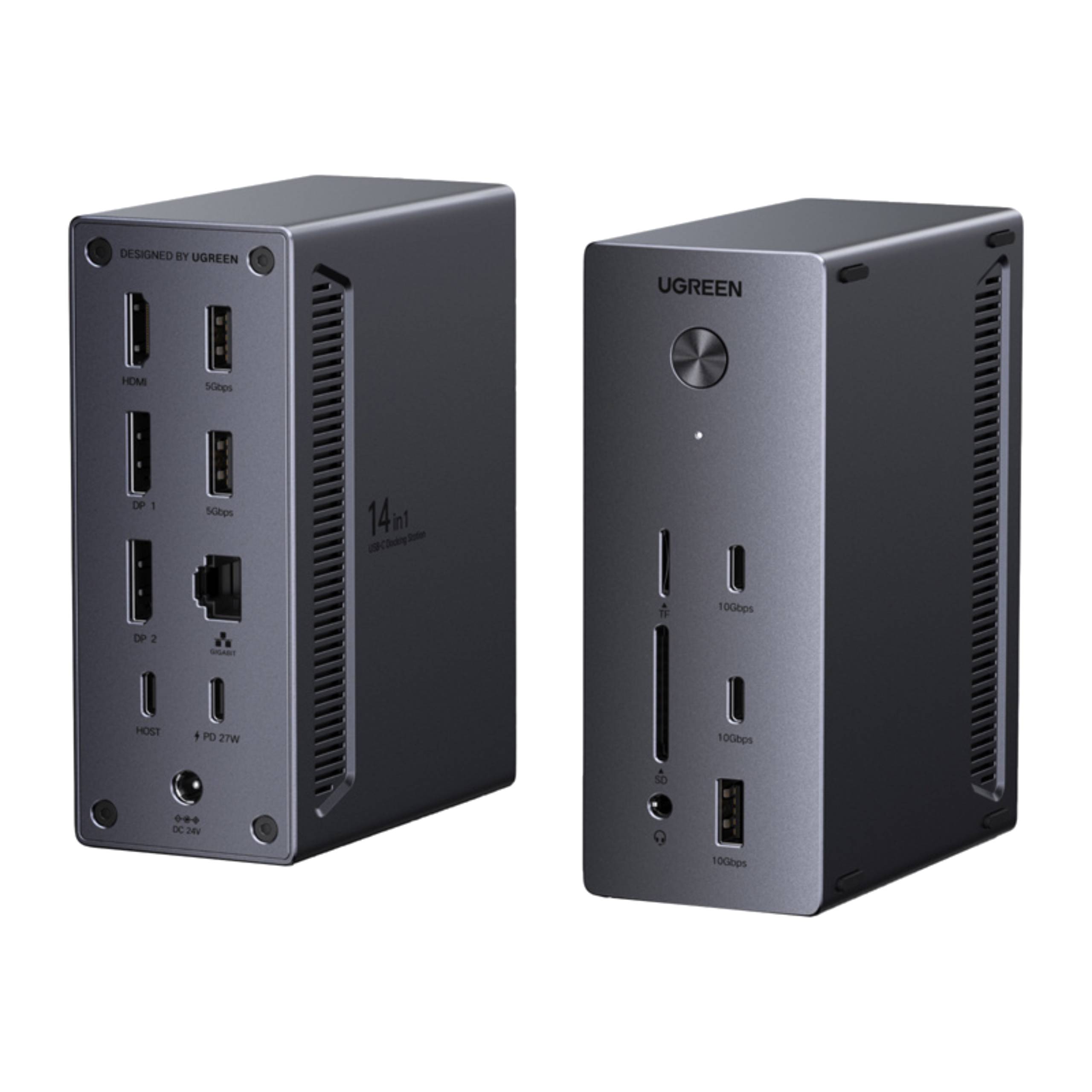 Stacja Dokująca Usb-c Hdmi 8K 3X Monitor Szybkie Ładowanie Pd 100W 10GBPS