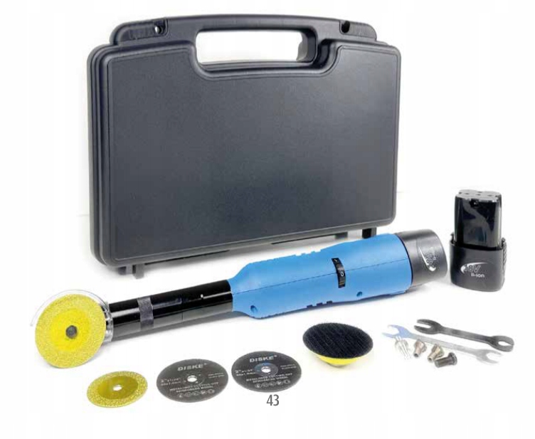 Mini szlifierka akumulatorowa 18V cięcie wiercenie szlifowanie 7ctools