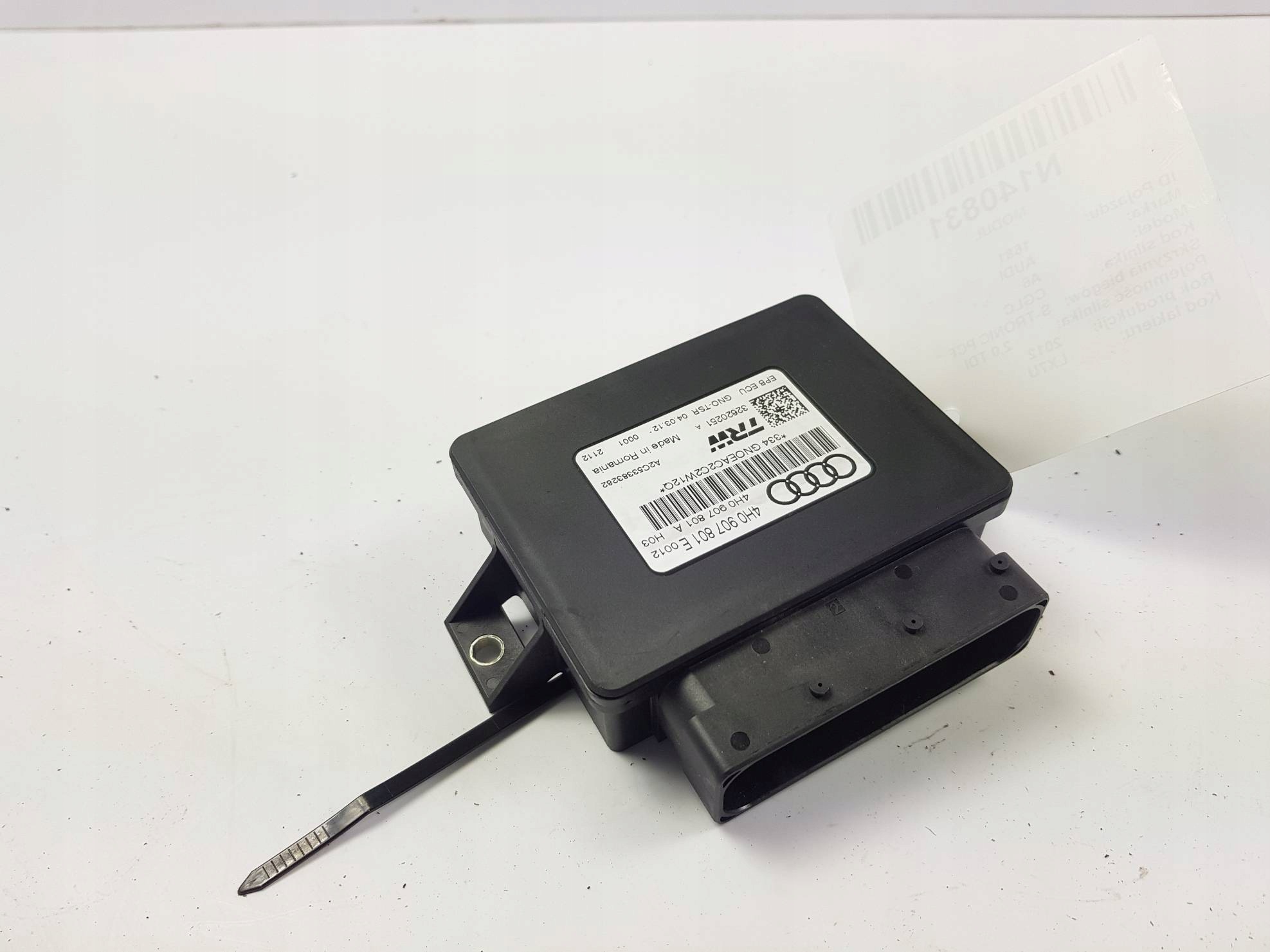 modulo LEVA FRENO A MANO 4H0907801E AUDI A6 C7 2012R