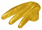 

Lego Pearl Gold Bladed Claw Pazury 10187 1szt