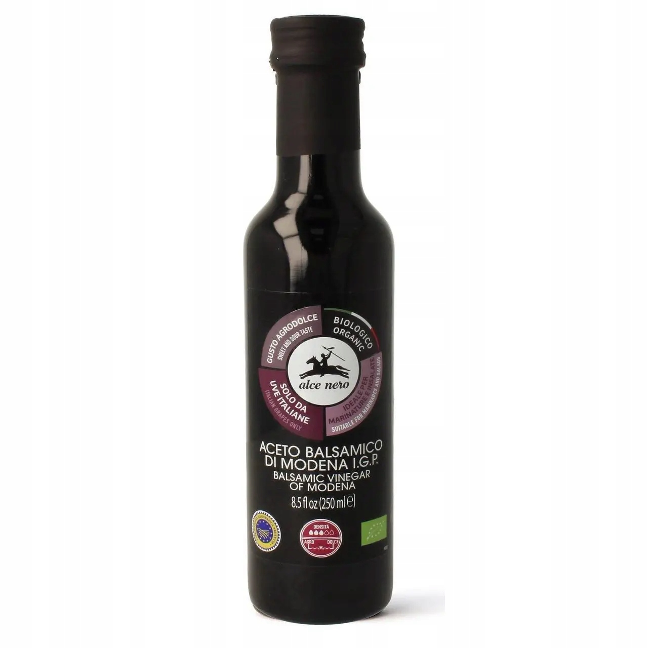 Balzamikový Ocet Z Modeny Filtrovaný Bio 250 ml Alce Nero