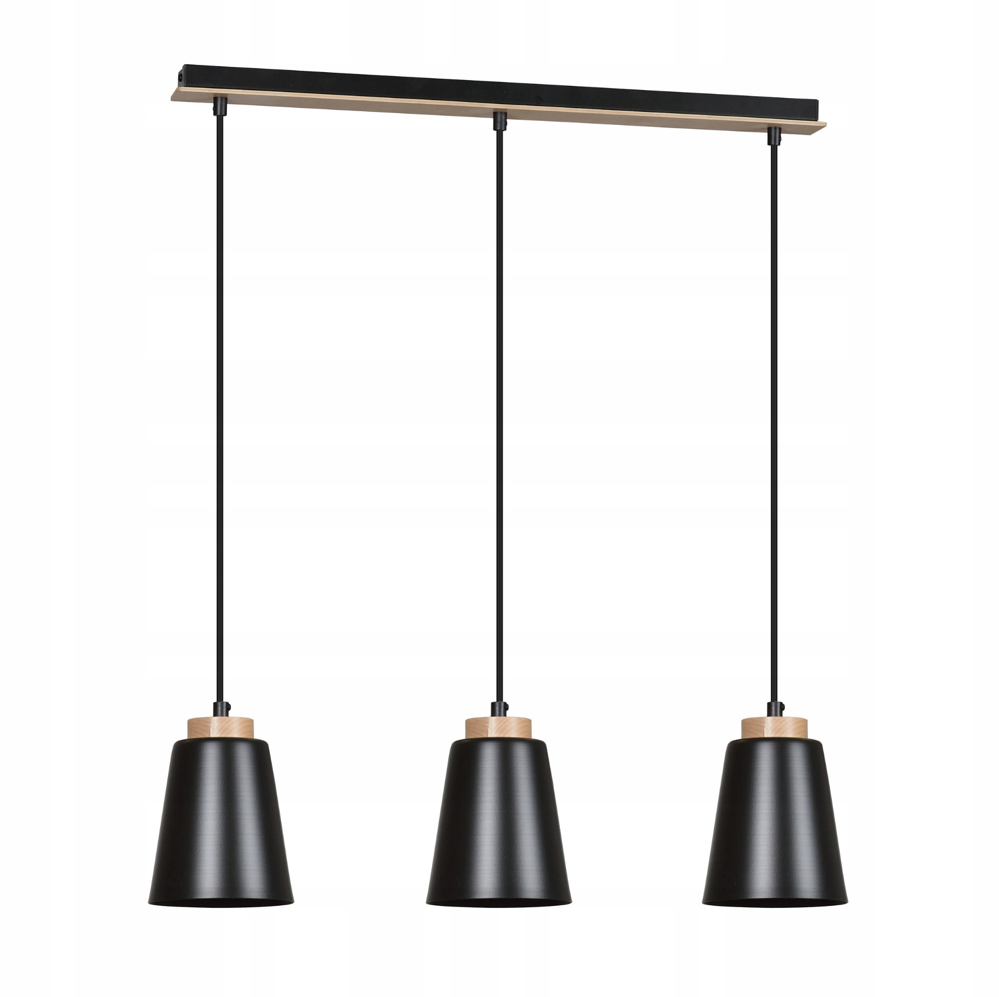 Závěsná Lampa lustr Emibig 3xE27 Bolero Black