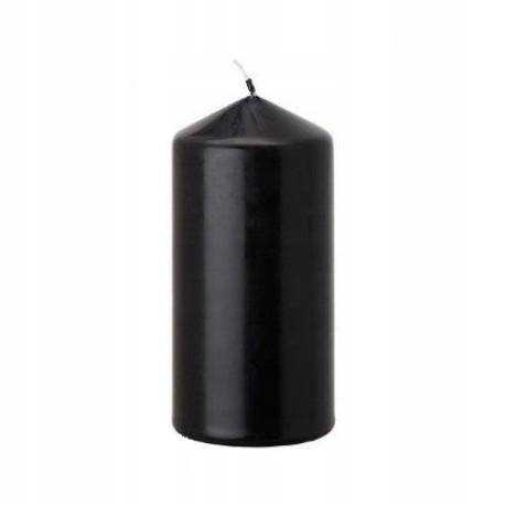

Świeca Słupek walec 60 x 120 Czarna