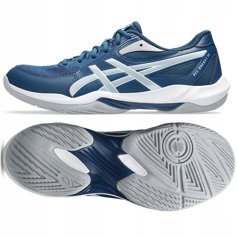 Buty Asics Gel-rocket 12 1071A116 400 42, Niebieski 42, Niebieski