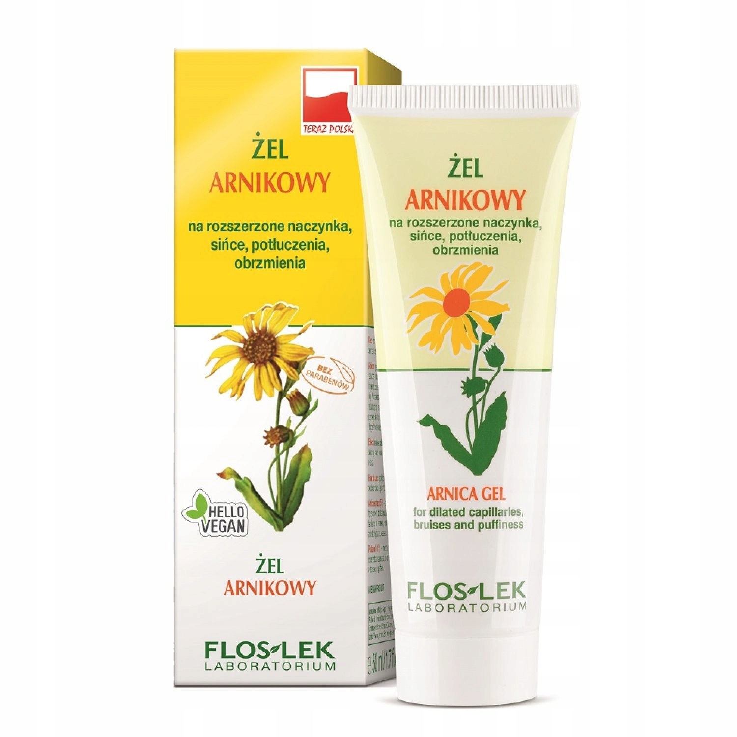 

Żel arnikowy na rozszerzone naczynka sińce 50 ml