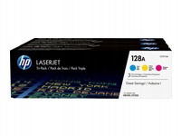 Toner Cartridge 128A C/Y/M/Triple Pack 1300 pages Hp