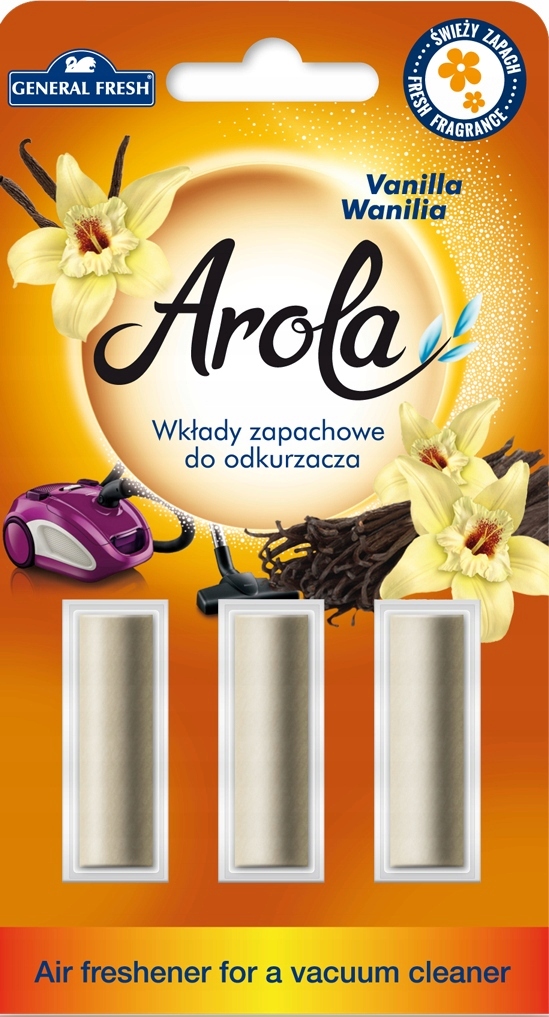 

Zapach do odkurzacza Wanilia 3szt General Arola