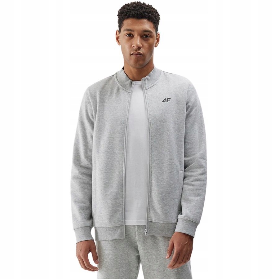 BLUZA MĘSKA 4F DRESOWA SPORTOWA CIEPŁA WYGODNA NA CO DZIEŃ Model 4FWSS24TSWSM0949