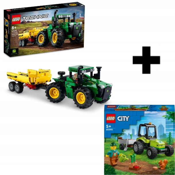 Lego Technic Traktor John Deere 9620R 42136 Dárková Dárek Lego 60390