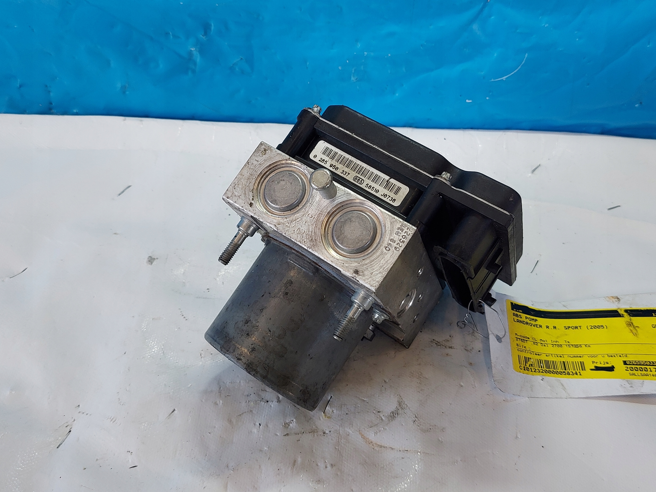 pompa ABS LAND ROVER SPORT 0265950337