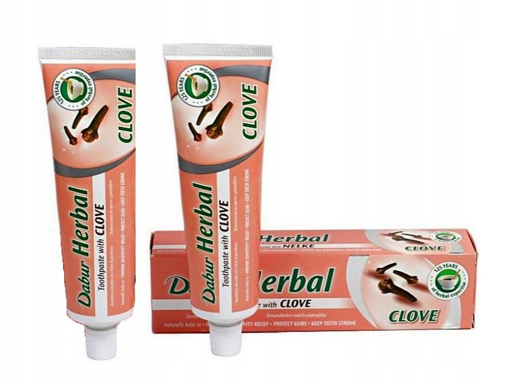 Pasta do zębów z goździkami Dabur Herbal Clove 2x 100 ml