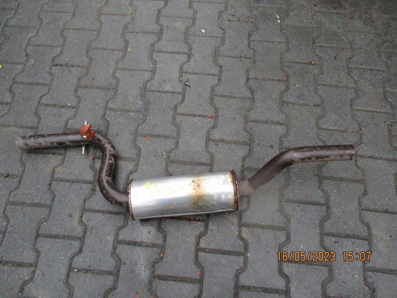 muffler, exhaust VW PASSAT B6 3C0 3C0253411AH