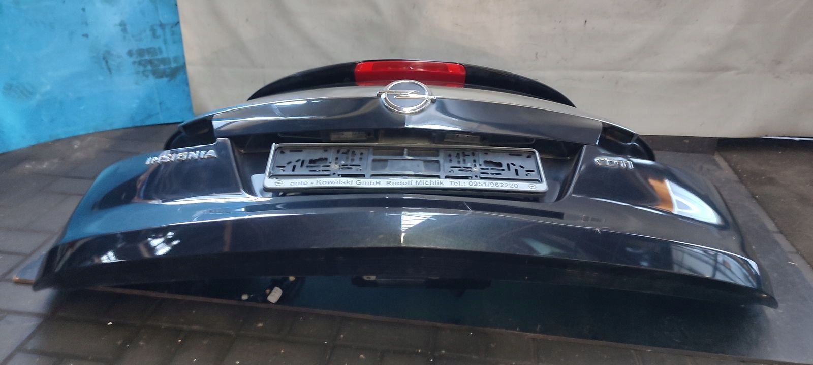 trunk door boot Opel Insignia A 2,0 CDTI Z22C
