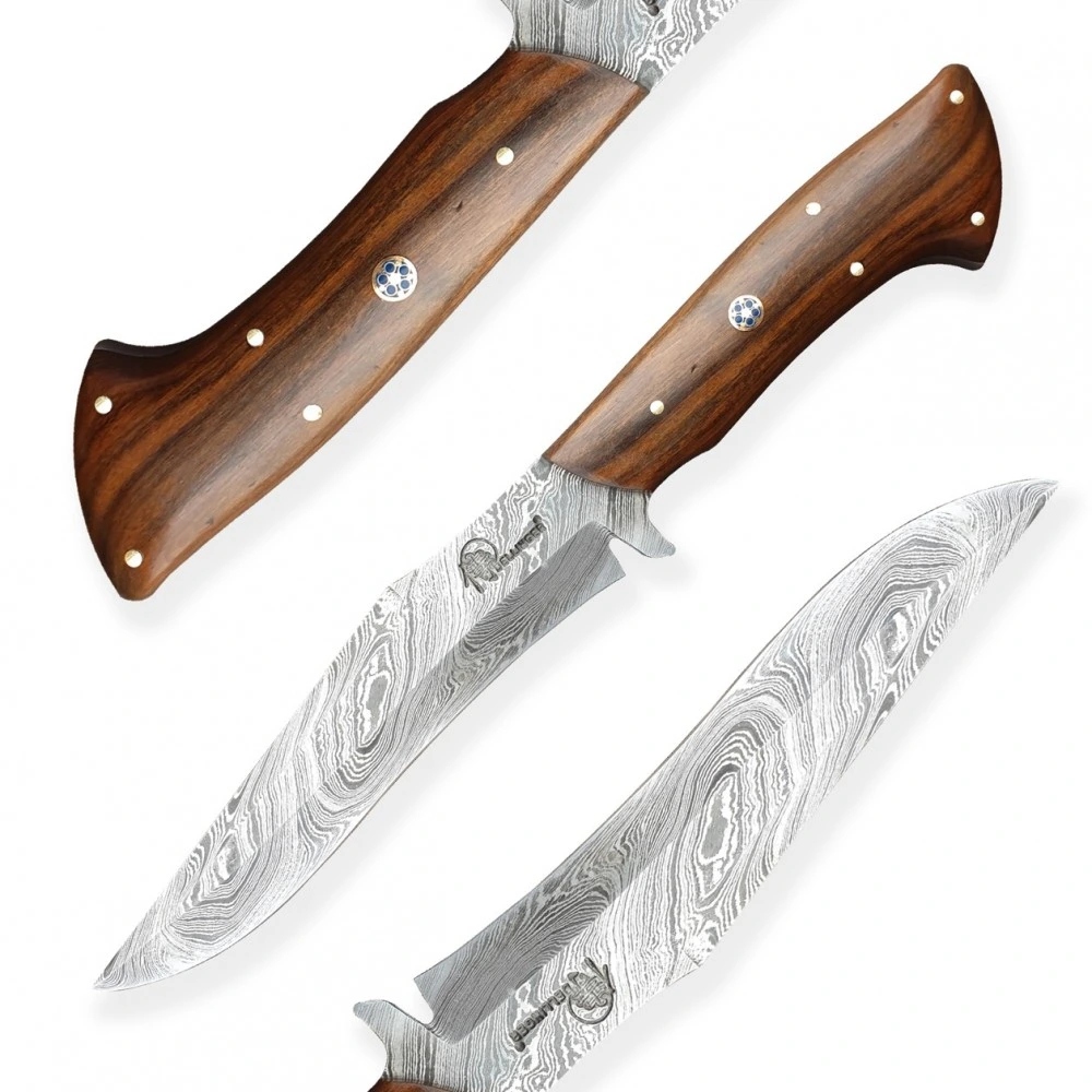 nóż Dellinger Damask Cocobolo Forest