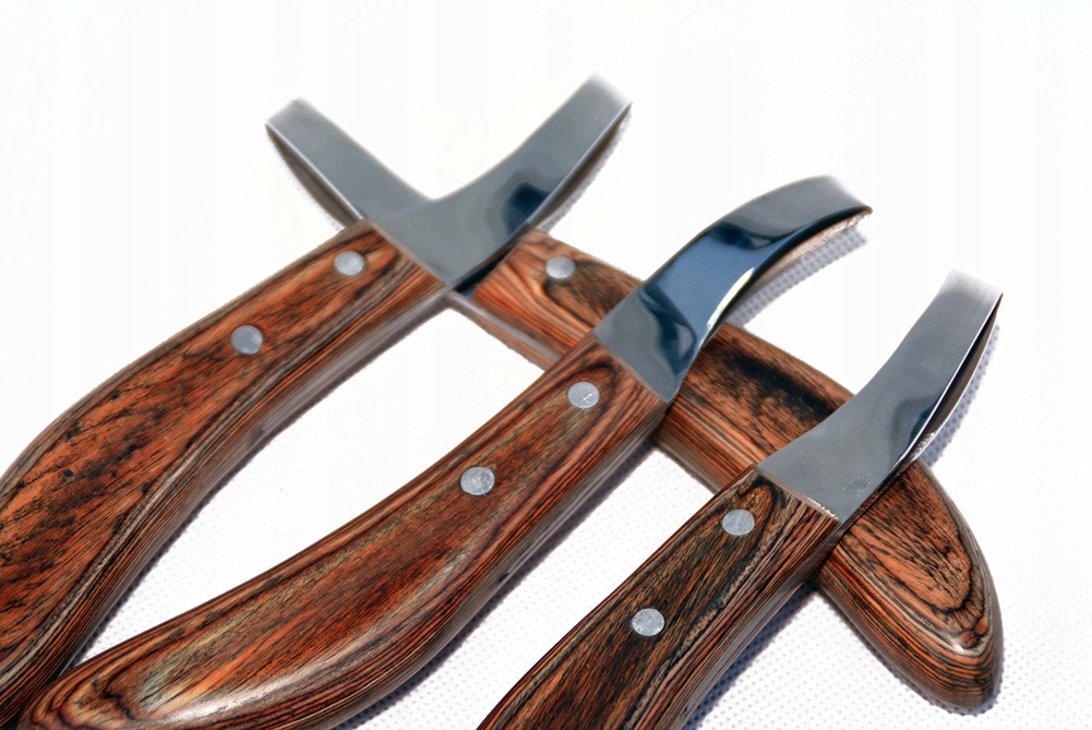 NÓŻ ŁEZKA DO KOREKCJI KOPYT -RACIC PROFESJONALNY